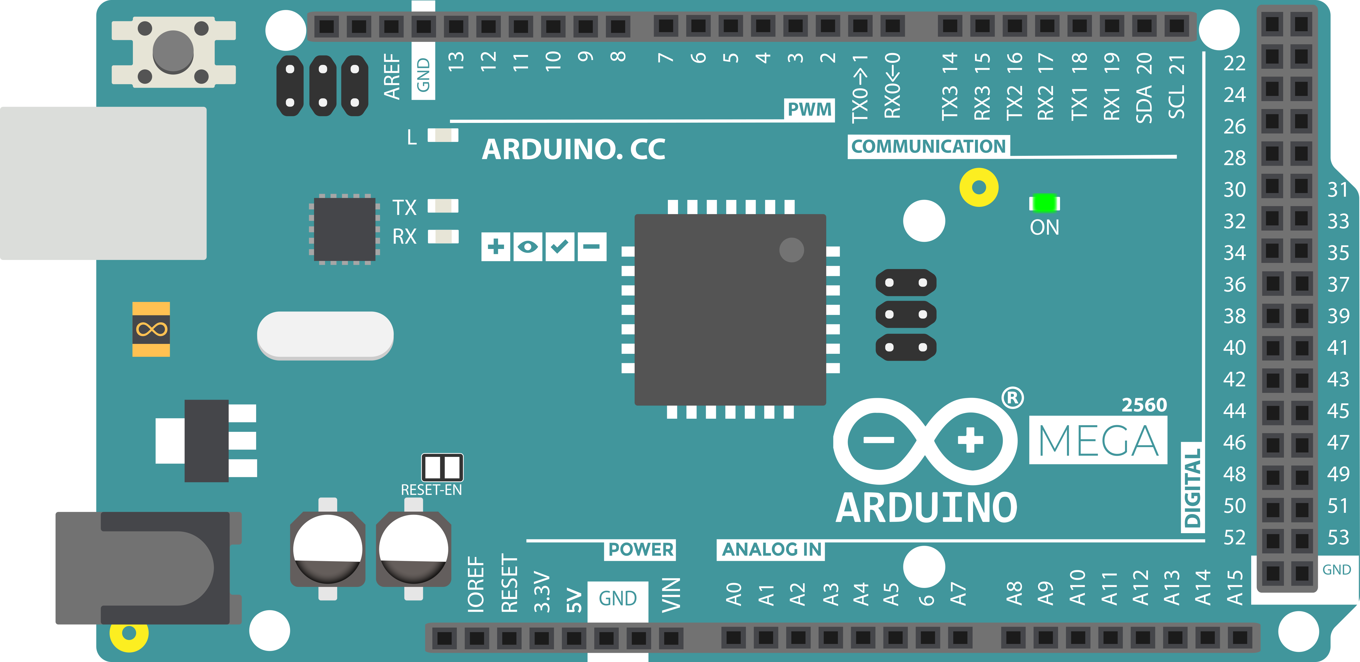 Arduino Mega 2560 board