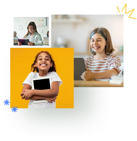 Educator working